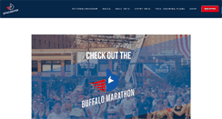 Desktop Screenshot of buffalomarathon.com